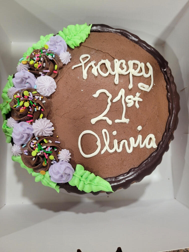 21st Olivia Cake